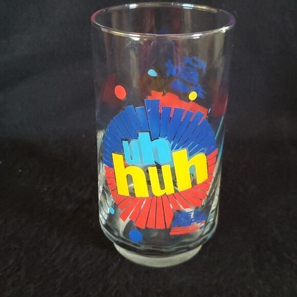 Vtg 1990s Diet Pepsi Glass Ray Charles "Uh Huh" "You Got The Right One Baby - Picture 3 of 10